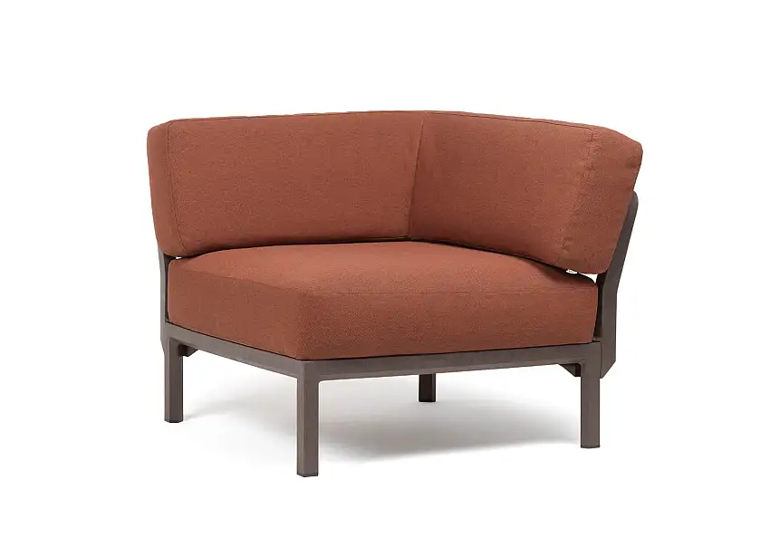 Nardi - Maximo Modulsofa Eckelement, terra / cannella sunbrella
