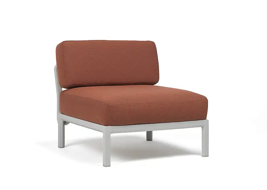 Nardi - Maximo Modulsofa Mittelelement, gesso / cannella sunbrella
