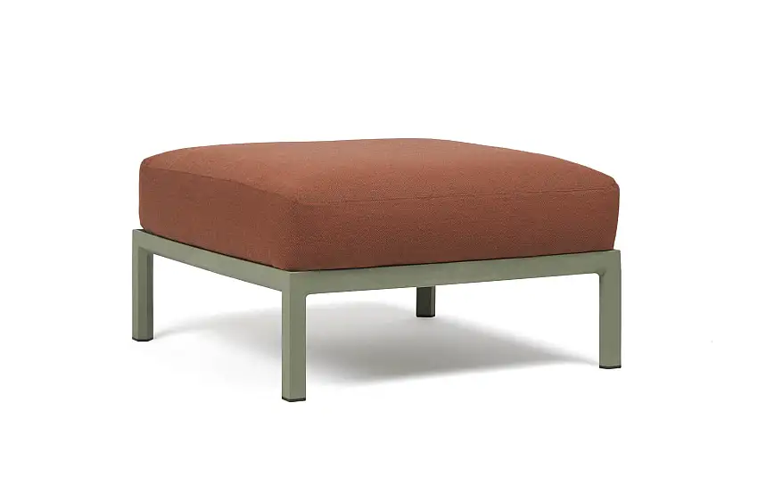 Nardi - Maximo Pouf, cactus / cannella sunbrella