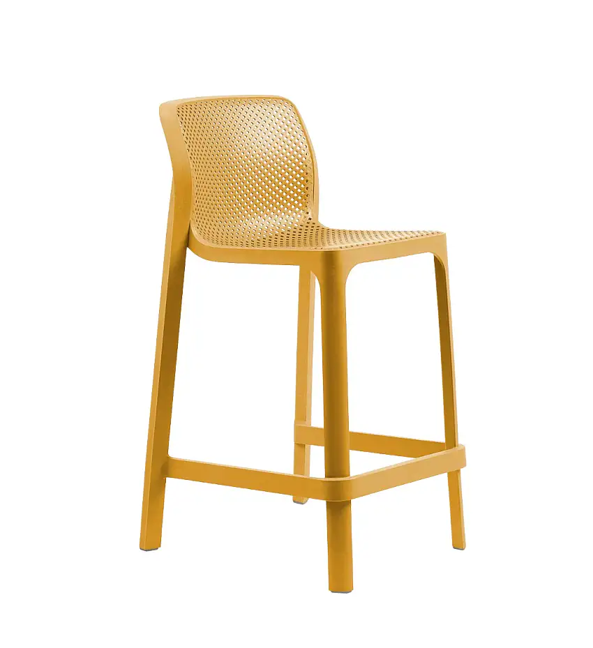 Nardi - Net Barhocker, höhe 65 cm, senape