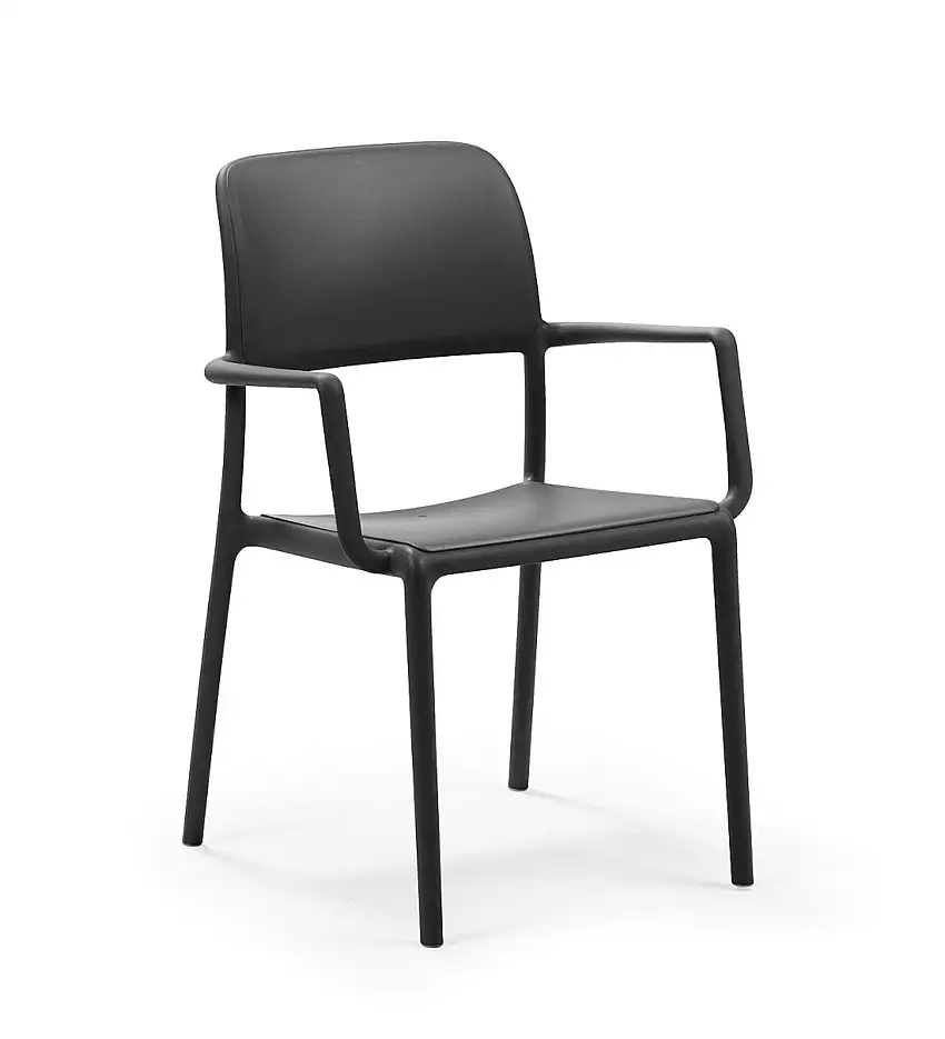 Nardi - Riva Armlehnstuhl, anthrazit