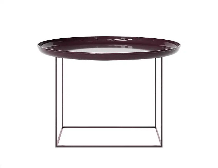 Norr11 - Duke Couchtisch, medium, maroon