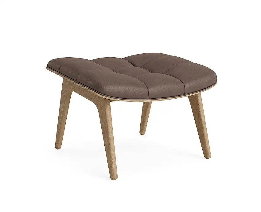 Norr11 - Mammoth Ottoman, eiche natur / dunes dark brown 21001