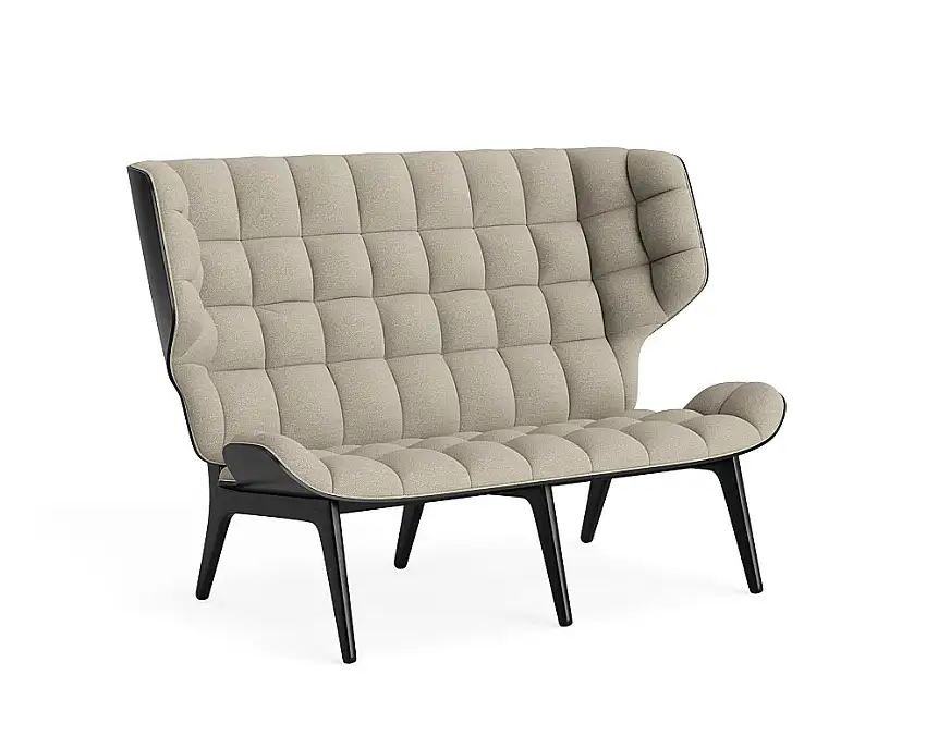 Norr11 - Mammoth Sofa, eiche schwarz / hallingdal 220