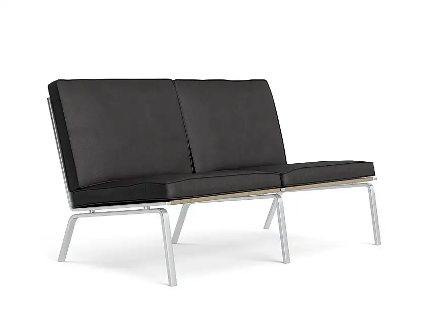 Norr11 - Man Sofa 2-Sitzer, dunes anthrazit 21003