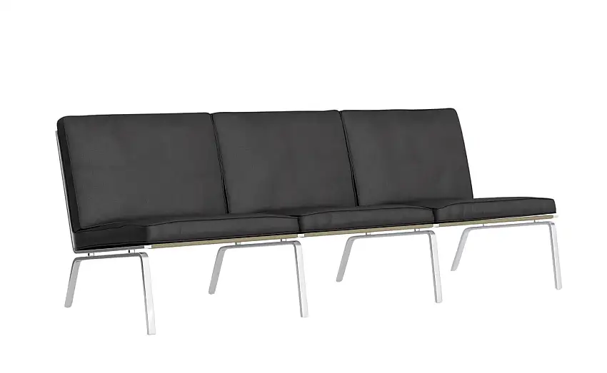Norr11 - Man Sofa 3-Sitzer, dunes anthrazit 21003