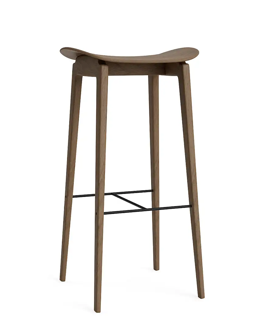 Norr11 - NY11 Barhocker, höhe 65 cm, eiche hell geräuchert