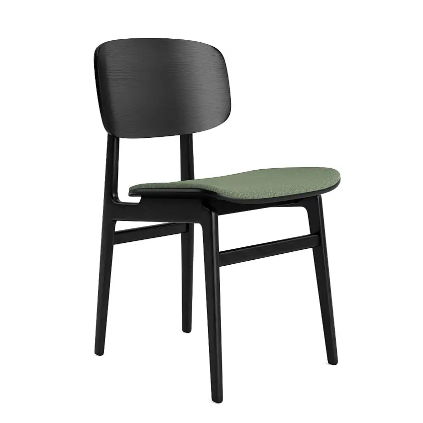 Norr11 - NY11 Stuhl, eiche schwarz / canvas 926