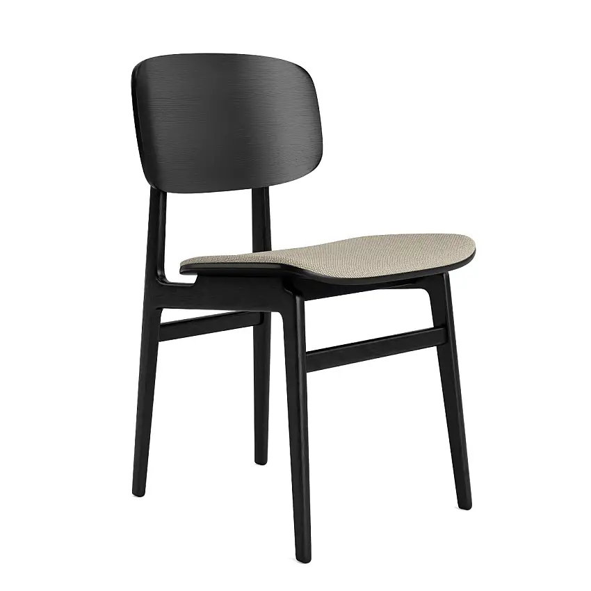 Norr11 - NY11 Stuhl, eiche schwarz / hallingdal 220