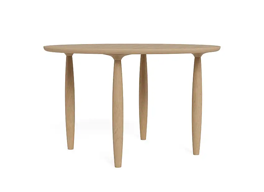 Norr11 - Oku Esstisch, Ø 120 cm, eiche natur