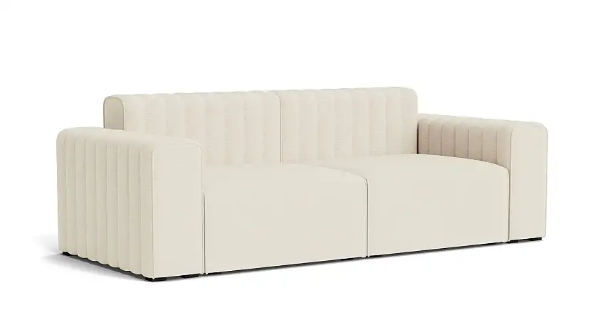 Norr11 - Riff Sofa 2-Sitzer, barnum boucle 24