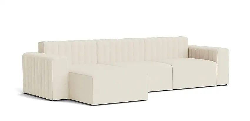 Norr11 - Riff Sofa, links, barnum boucle 24