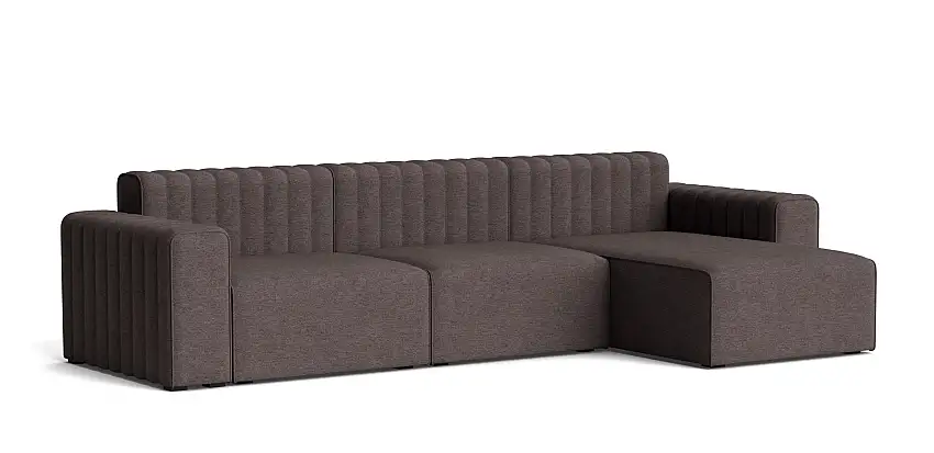 Norr11 - Riff Sofa, rechts, barnum boucle 11