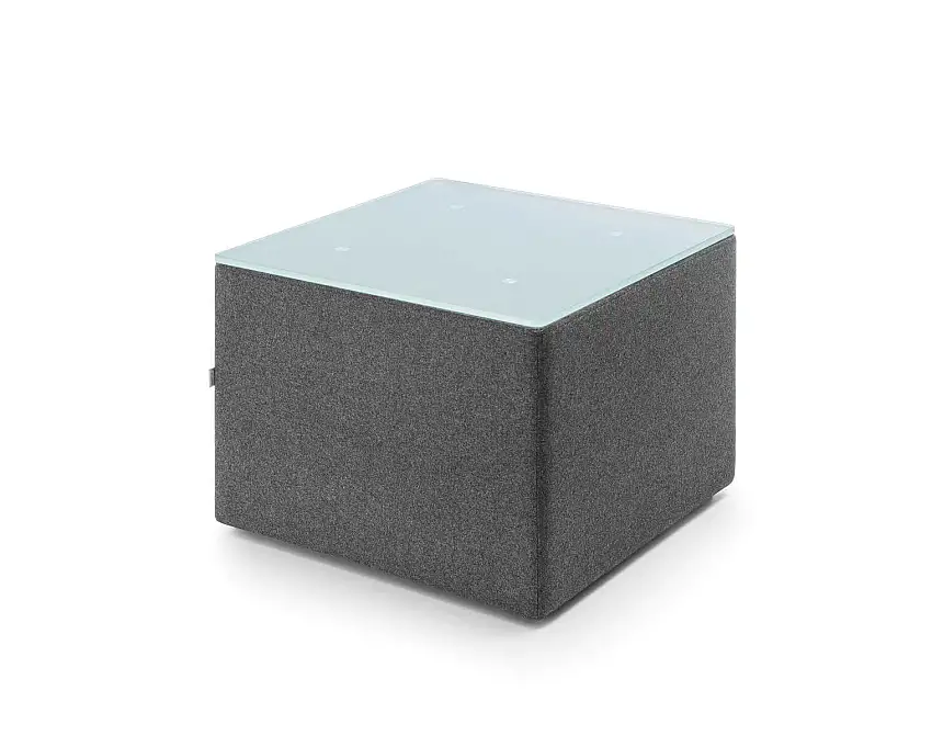 Profim - Vancouver Oto VOS1 B Hocker mit Glasplatte