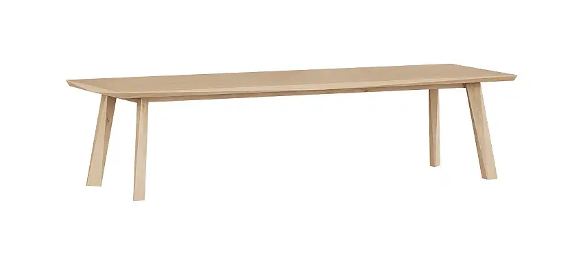 SACKit - Edge Esstisch, 300 x 100 cm, eiche natur