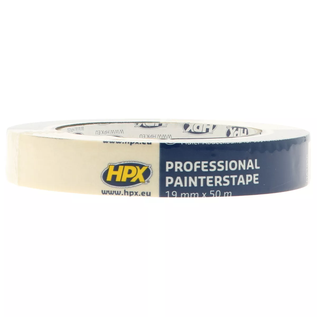 Abdeckband 60C cremeweiss Rolle 19 mm x 50 m