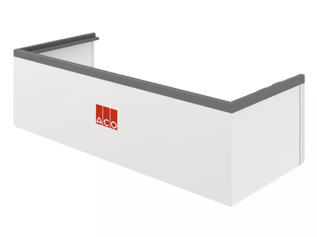 ACO Aufstockelement höhenverstellbar 1000 x 340 mit 400 mm Tiefe für Lichtschacht
