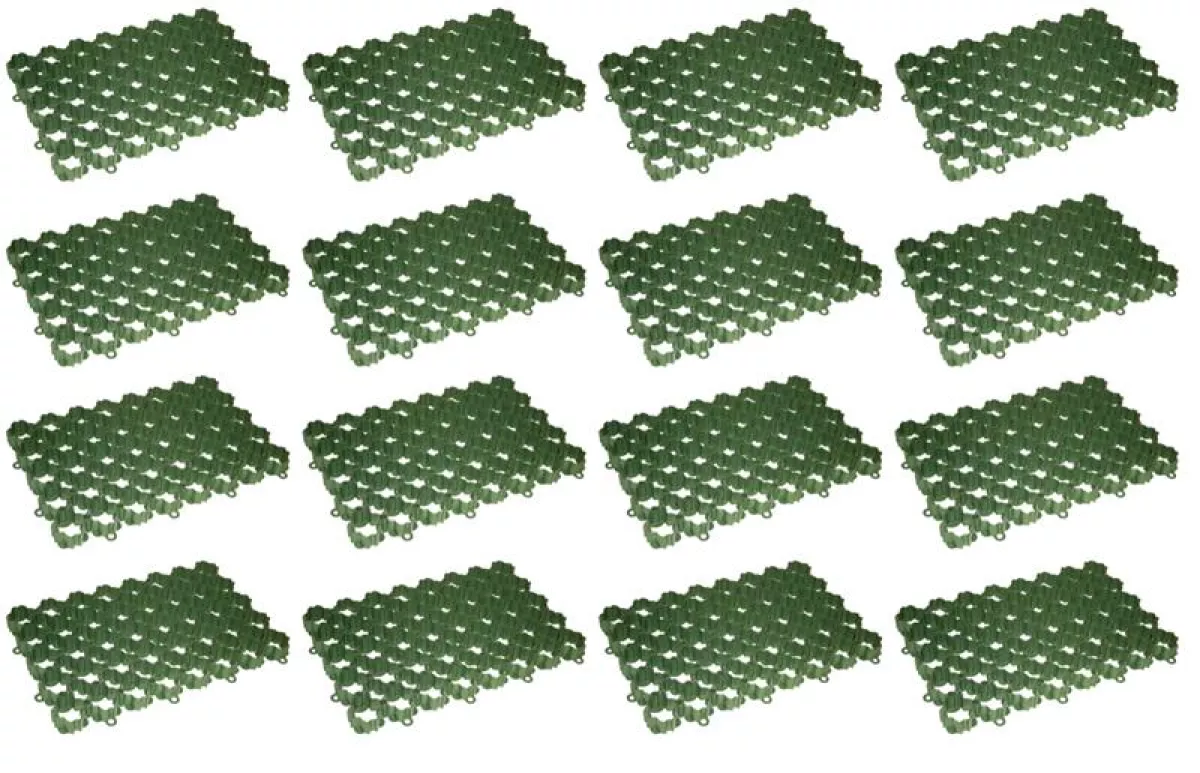 ACO Rasenwabe Rasengitter Set 16 Stk. 586 x 386 mm, Höhe 38 mm PKW befahrbar
