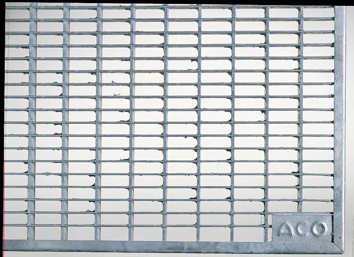 ACO Rost für Lichtschacht 400 x 1250 x 20 mm Maschenrost 30/10 begehbar