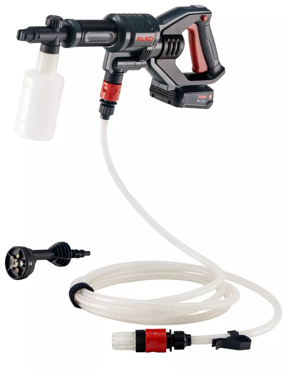 AL-KO Akku-Druckreiniger PW 1850 Set mit Akku 18V/2,5Ah, Ladegerät