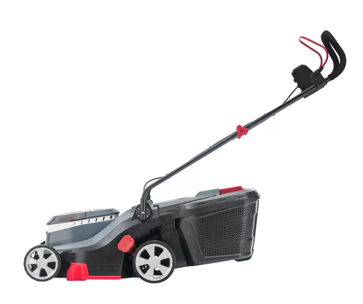 AL-KO Akku Rasenmäher 32.2 Li EASY inklusive 2x Akku 18V / 2,5 Ah und Ladegerät - für 300 m² Rasenfläche