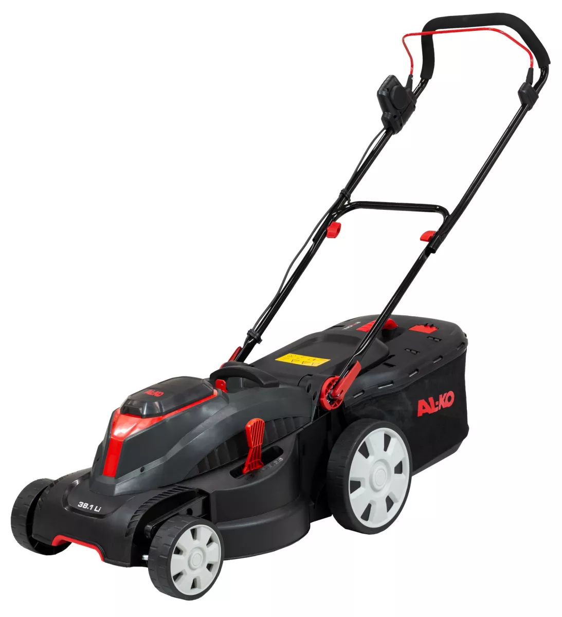 AL-KO Akku Rasenmäher 38.1 Li mit 2x Akku 18V / 4,0 Ah und Ladegerät - Schnittbreite 37 cm