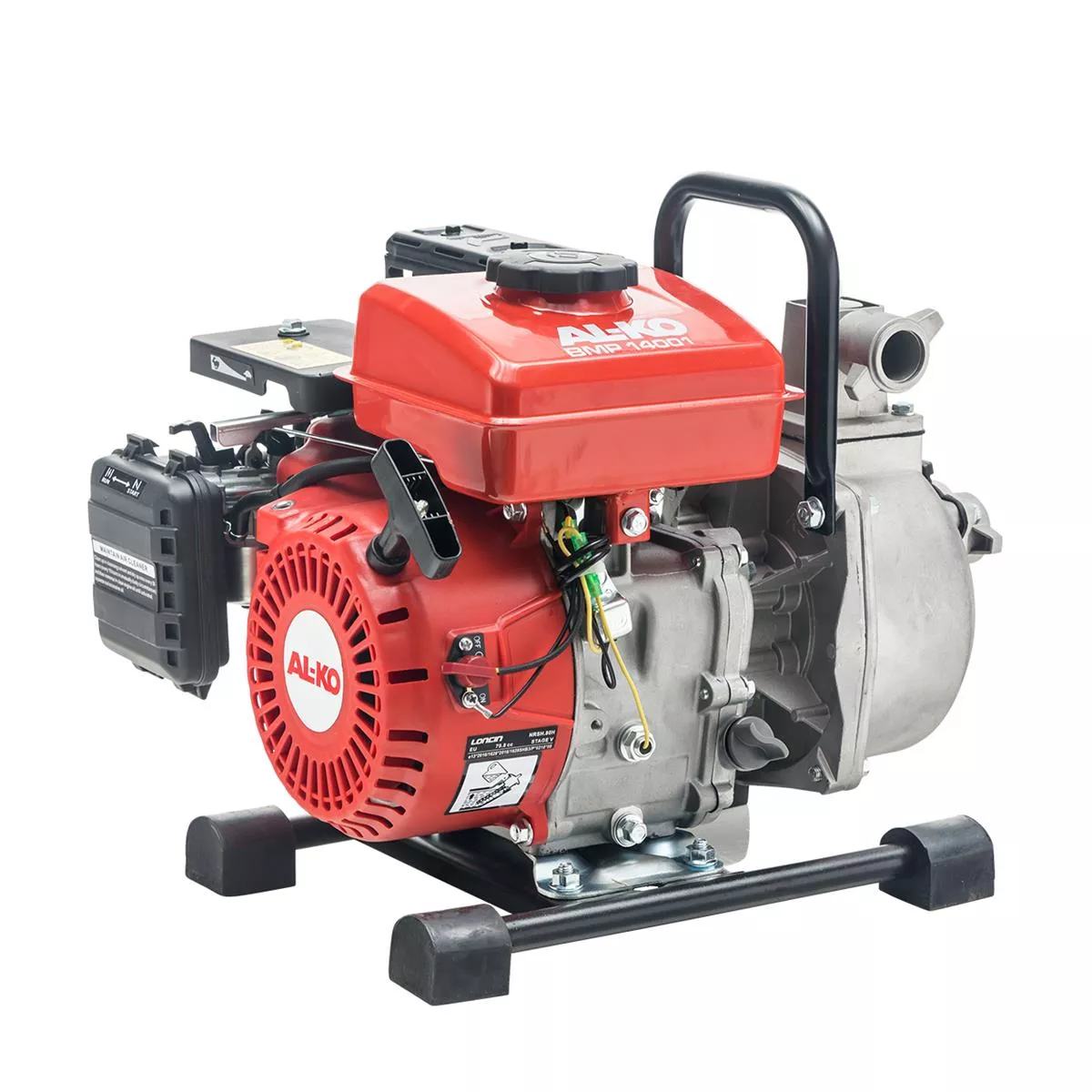 AL-KO Benzinmotorpumpe Wasserpumpe BMP 14001 - 1200 l/h Fördermenge 1,7 kW
