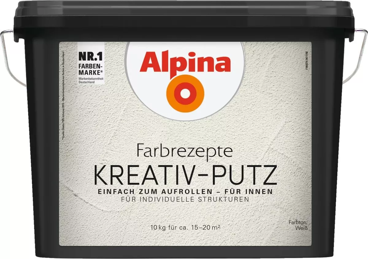 Alpina Kreativ-Putz 10 kg Rollputz (früher Putzlust)