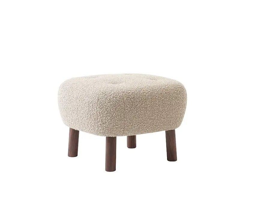 &Tradition - ATD1 Pouf, walnuss geölt / karakorum 003