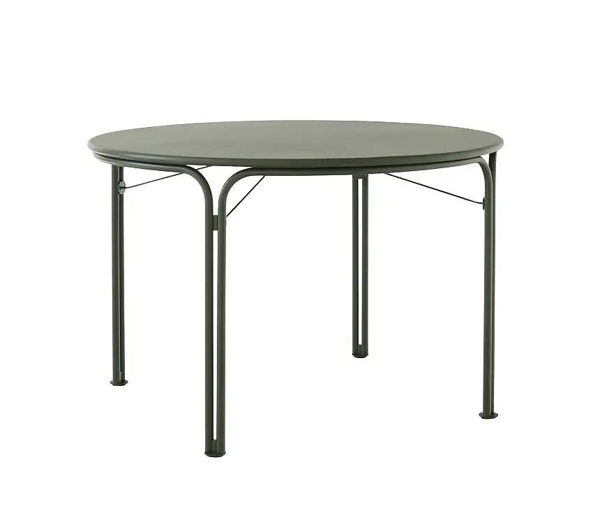 &Tradition - Thorvald SC98 Gartentisch, Ø 115 cm, bronze green