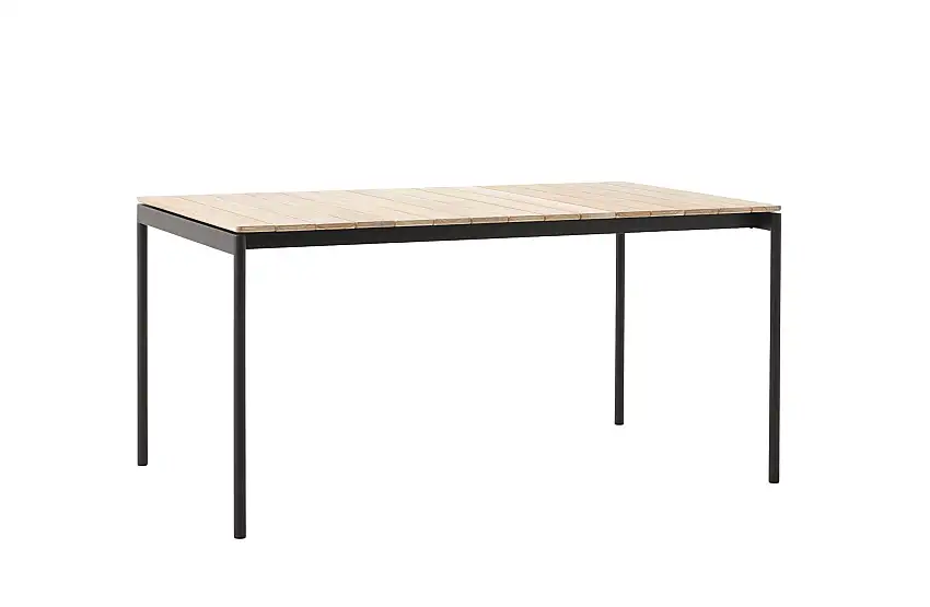 &Tradition - Ville AV25 Gartentisch, 150 x 90 cm, schwarz