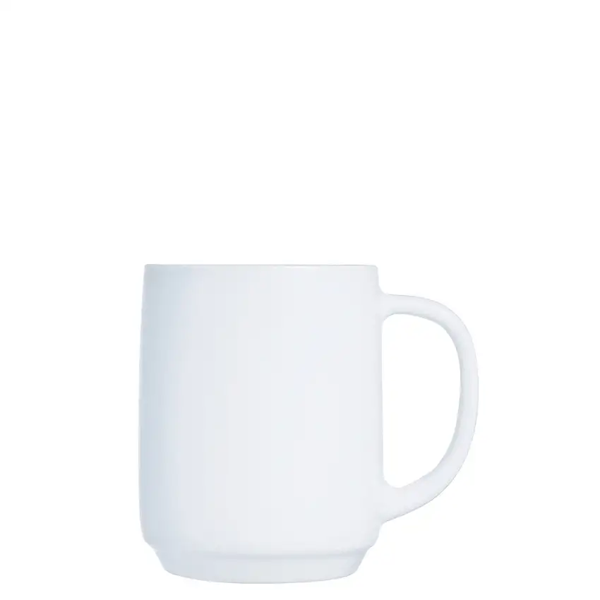 Arcoroc, Intensity - Kaffeebecher stpb., uni, weiss, 0,29 ltr.