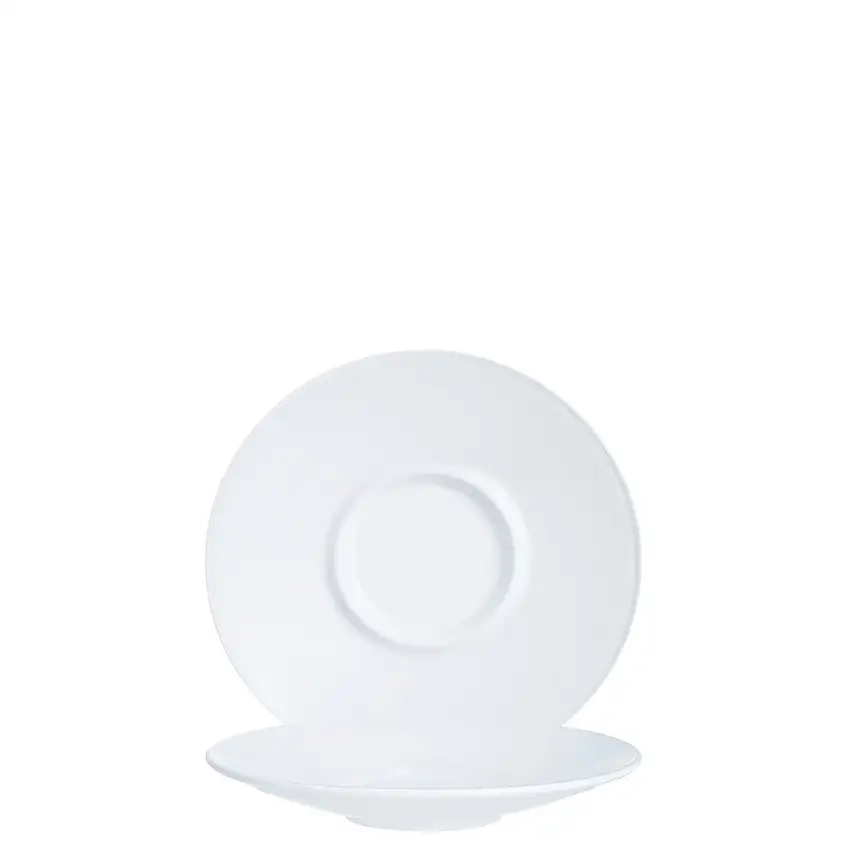 Arcoroc, Intensity - Kaffee-Untere zu KO19, uni, weiss, 14 cm