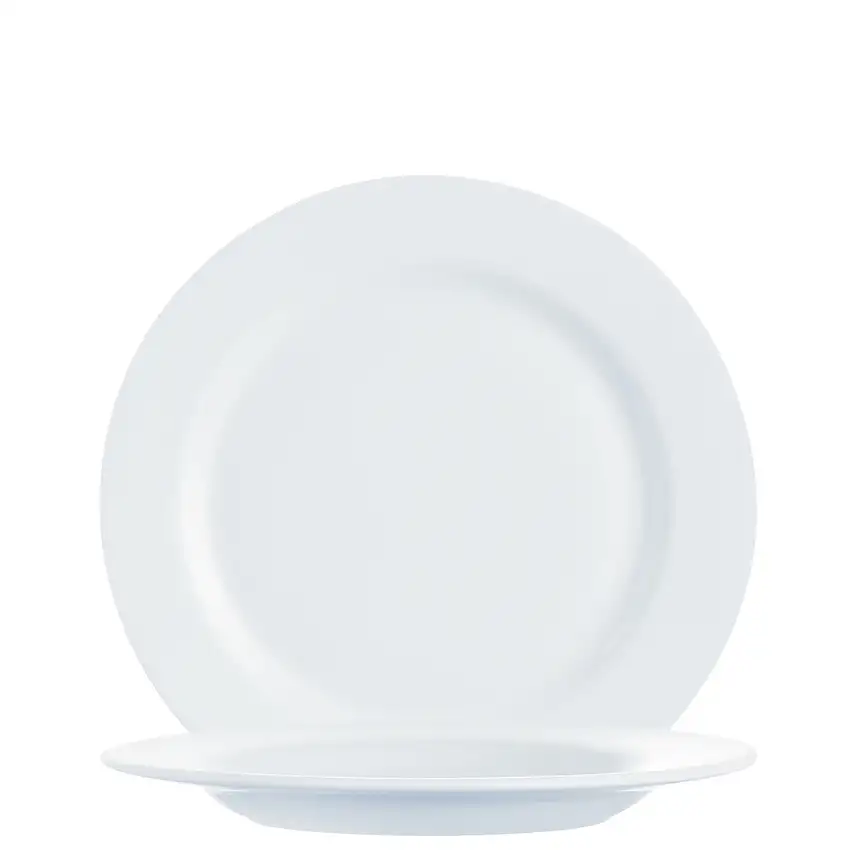 Arcoroc, Intensity - Teller flach, uni, weiss, 25,5 cm