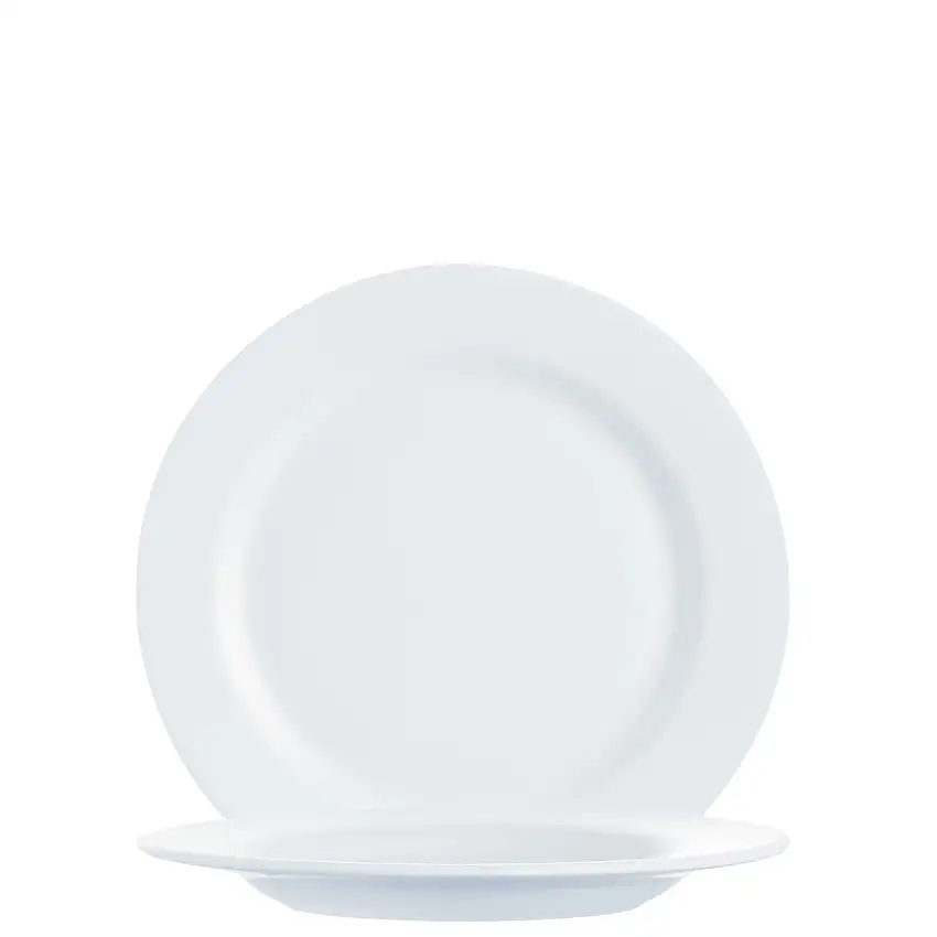 Arcoroc, Intensity - Teller flach, uni, weiss, 24 cm