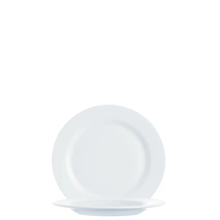 Arcoroc, Intensity - Teller flach, uni, weiss, 20,5 cm