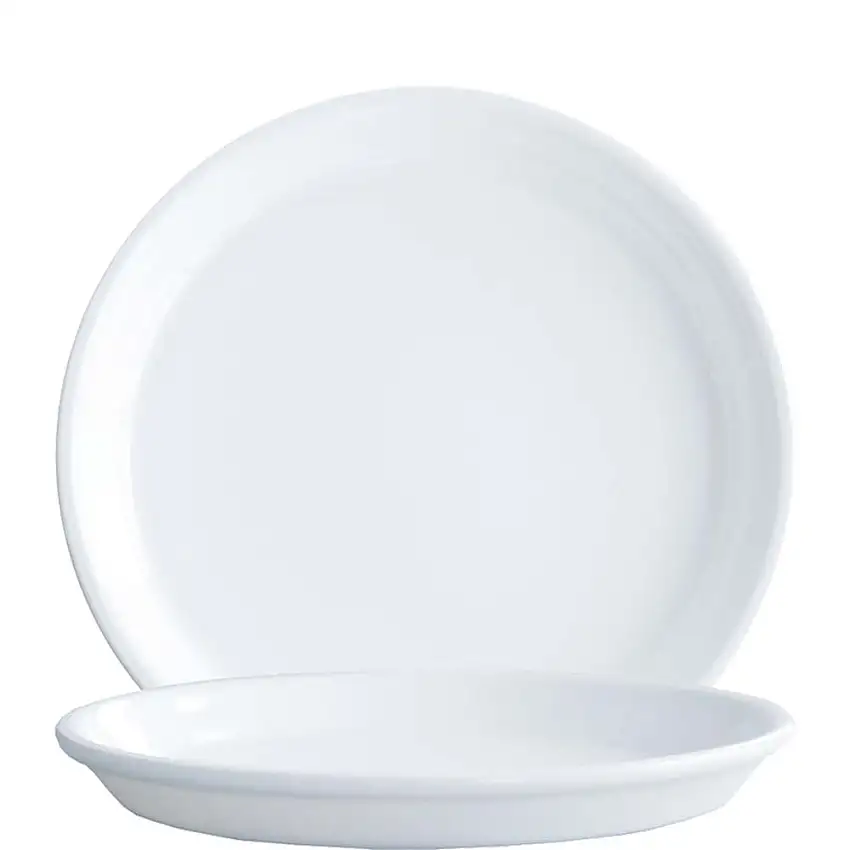 Arcoroc, Restaurant - Teller halbtief, uni, weiss, 22,5 cm