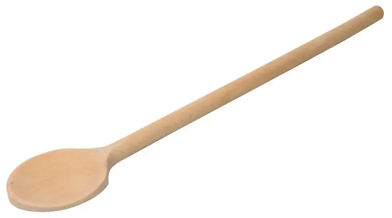 Kochlöffel, rund, Buchenholz, L: 40 cm, D: 5,8 cm