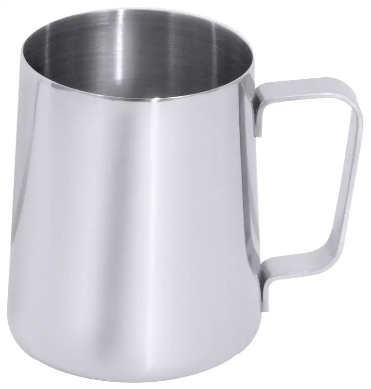 Trinkbecher mit Griff, Edelstahl, I: 0,35 ltr., D: 7 cm, H: 10 cm