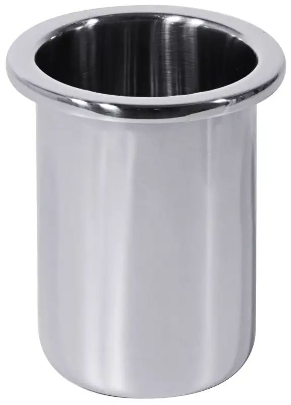 Besteckköcher, hoch, Edelstahl, D: 8,5 cm, H: 10 cm