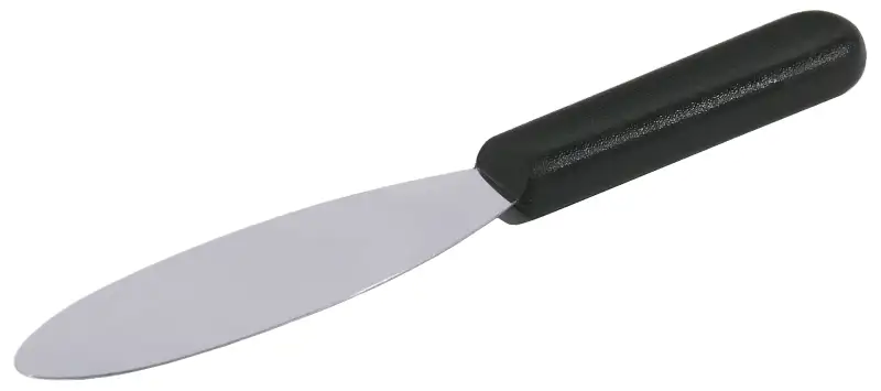 Aufstrichmesser, PP-Griff, flexibler Edelstahl, 11,5 x 3,5 cm, L: 21 cm