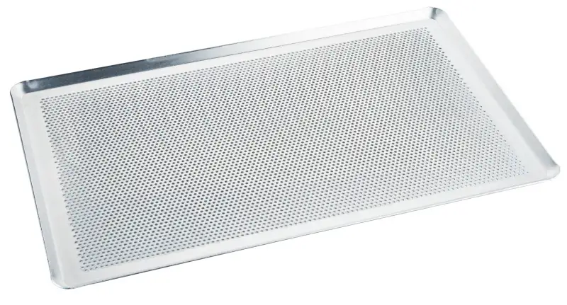 Backblech, perforiert GN 1/1, Alu, 53 x 32,5 x 1 cm