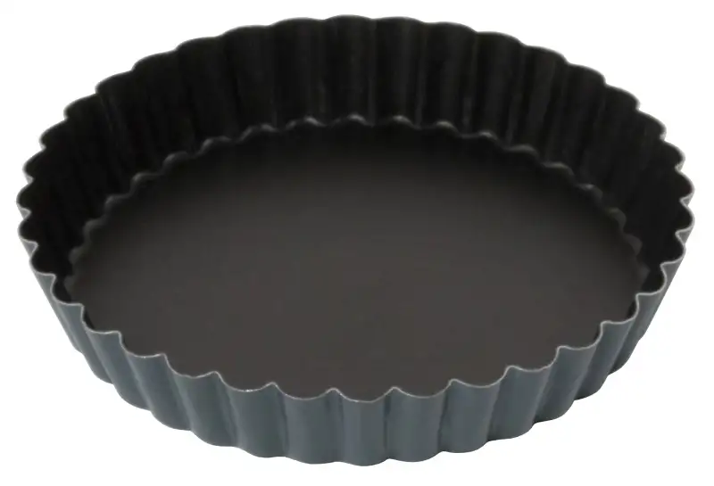 Antihaft-Tarteletteform, PFTE beschichtet, Stahl, D: 10,5 cm, H: 1,8 cm