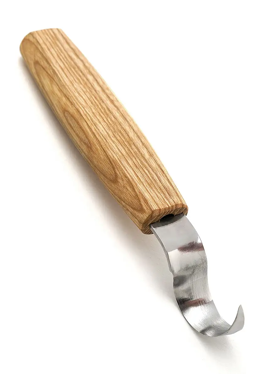 BeaverCraft Löffelschnitzmesser für Linkshänder, 25 mm, BeaverCraft