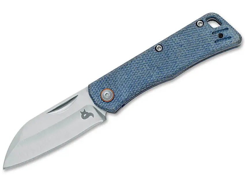 Teeny D2 Denim Micarta