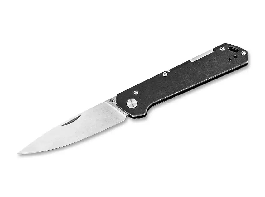 Kihon Bifold 42a konformes Profi Einhand Taschenmesser mit MagnaCut Klinge & Clip - Made in Germany
