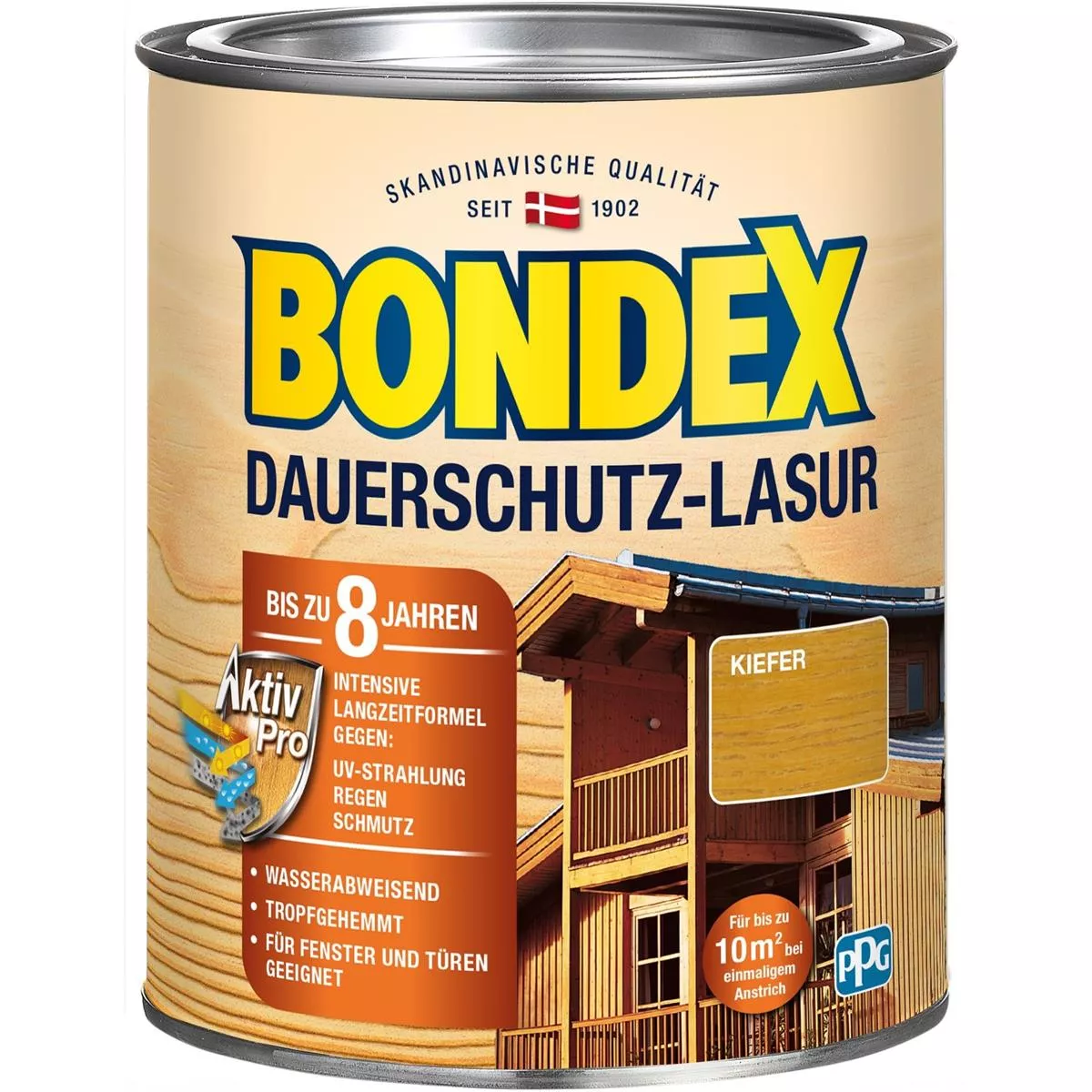BONDEX Dauerschutz-Lasur 0,75 L Wetterschutz Kiefer