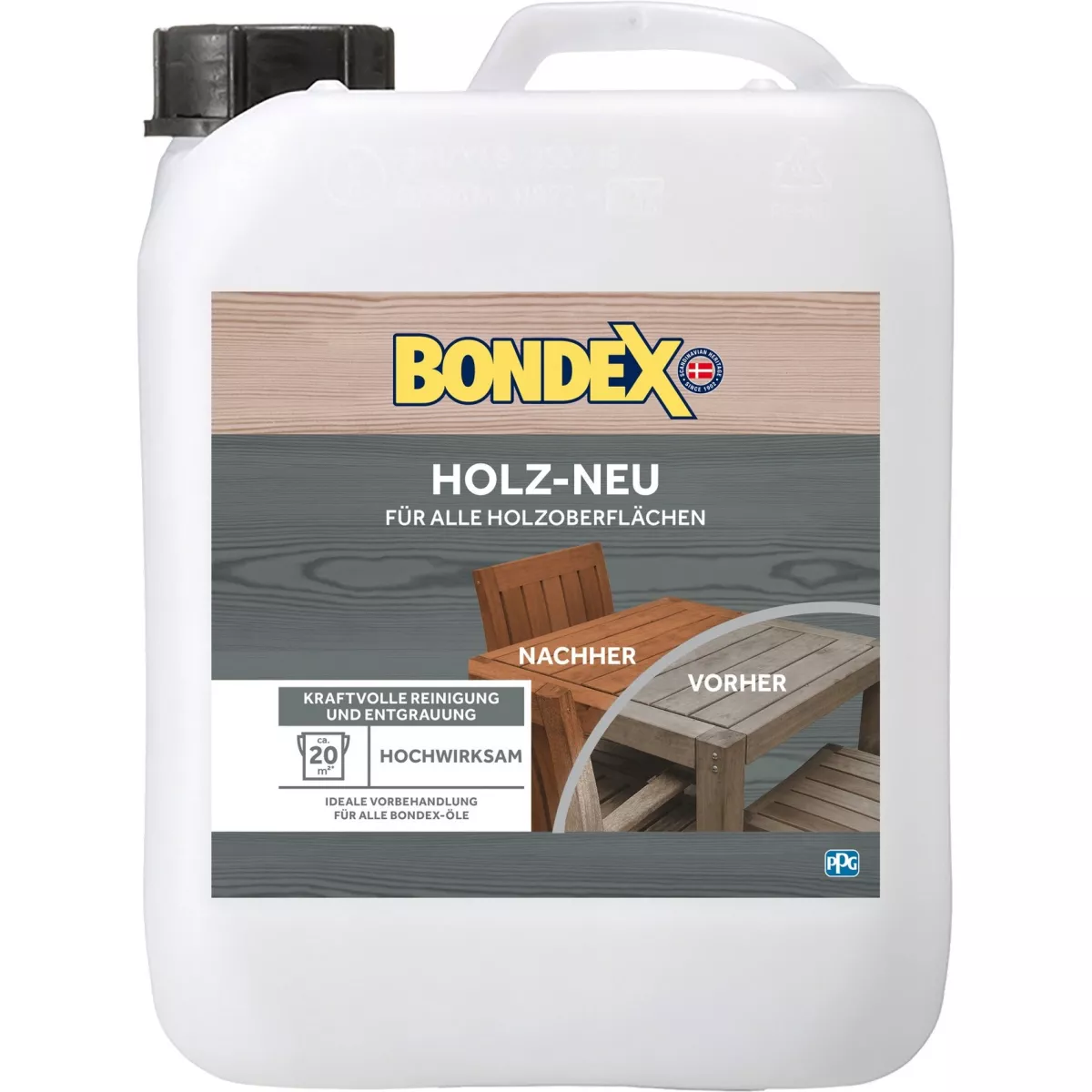 BONDEX Holz neu 2,5 L Farblos