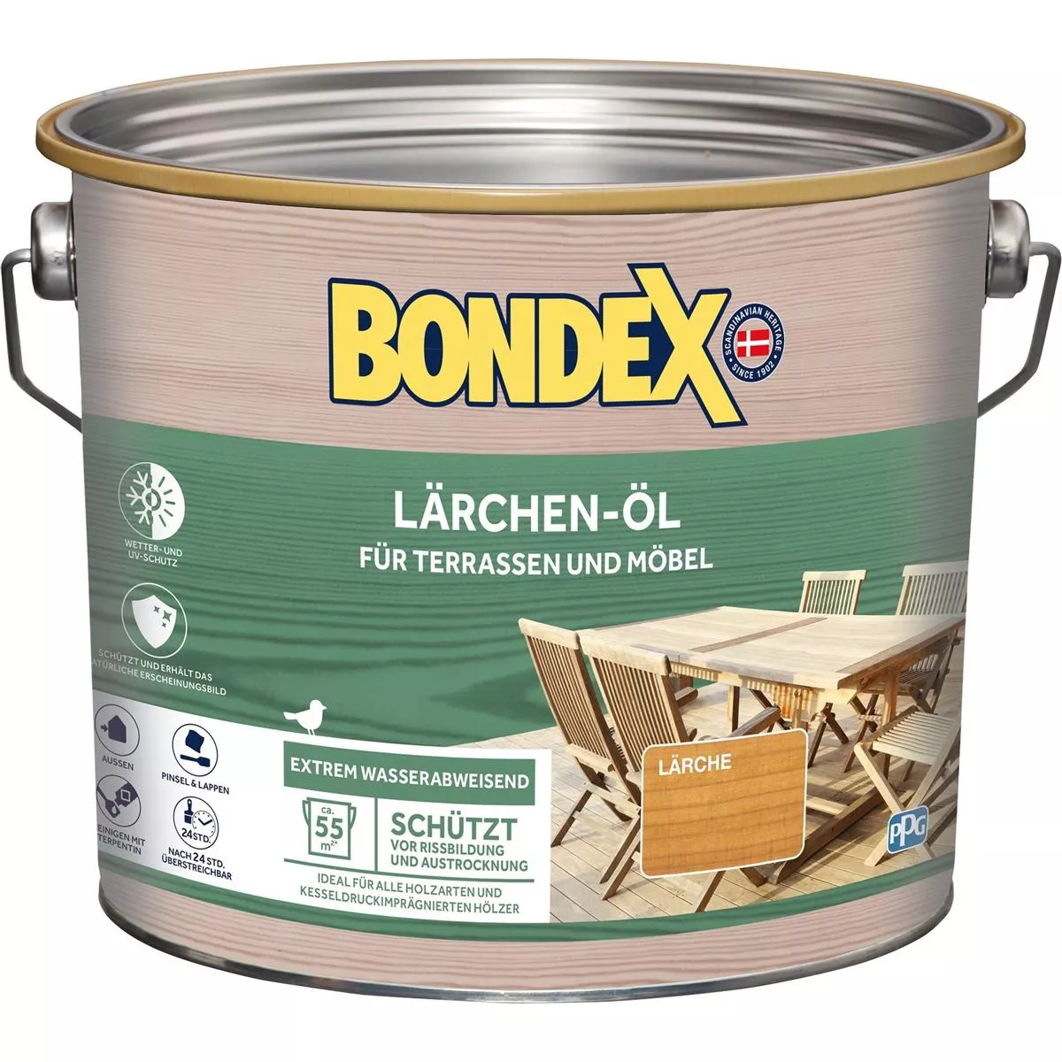 BONDEX Lärchen-Öl 2,50 L