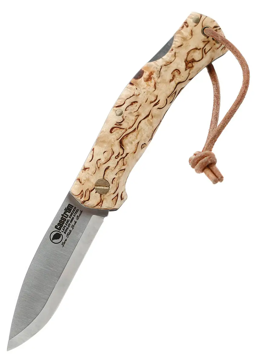 Casström Lars Fält Lock Back Knife, Birke, 17004, 14C28-Stahl